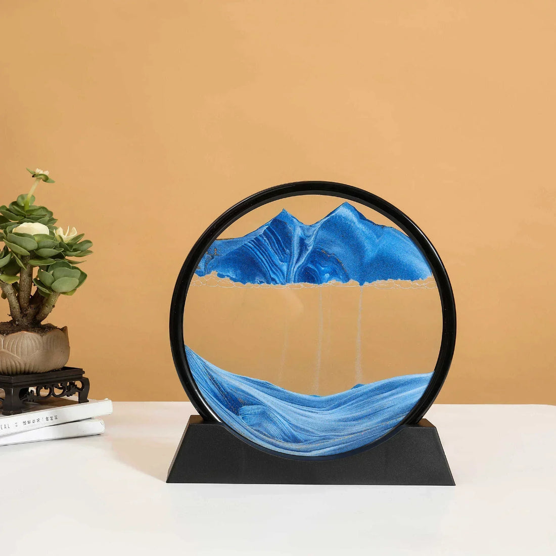 Round Sandscape Moving Sand Art