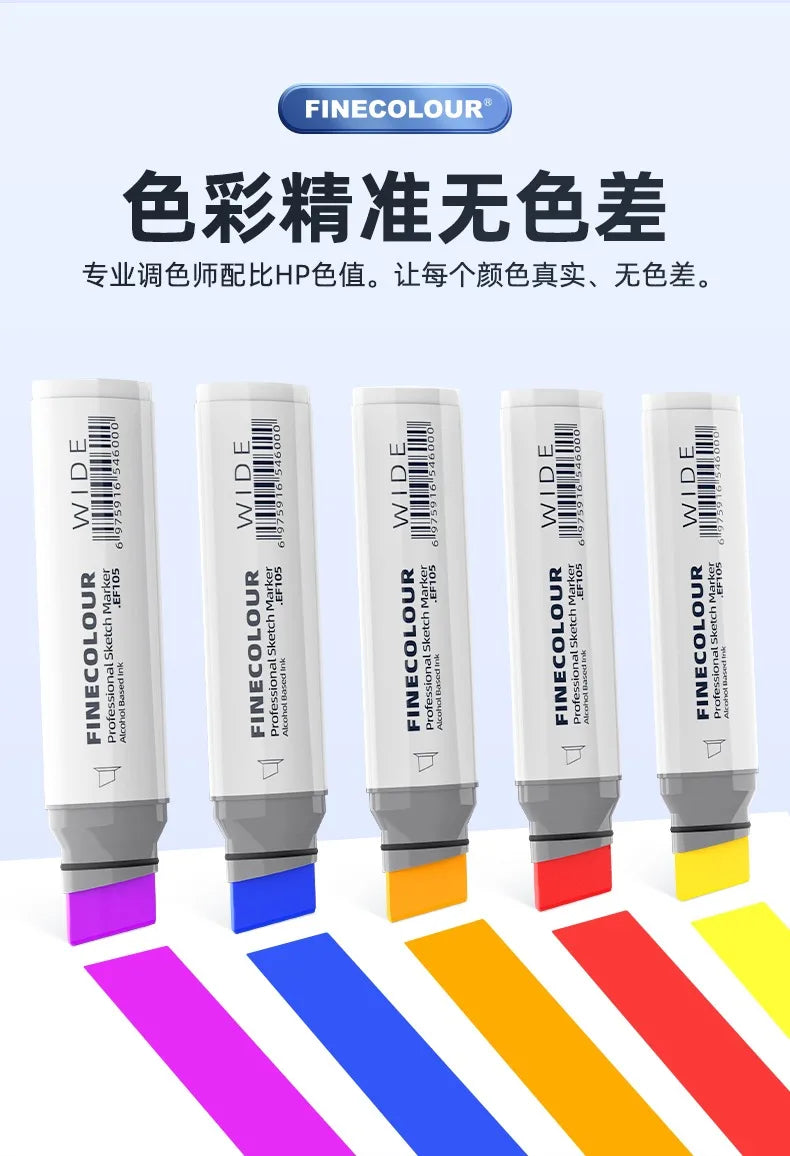 Finecolour 20mm Wide Alcohol Markers