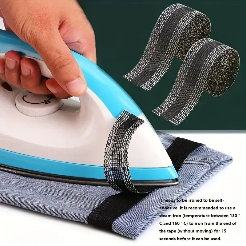 78.74 Inch Self-Adhesive Iron-On Hemming Tape for Pants, Fabric, and DIY Sewing