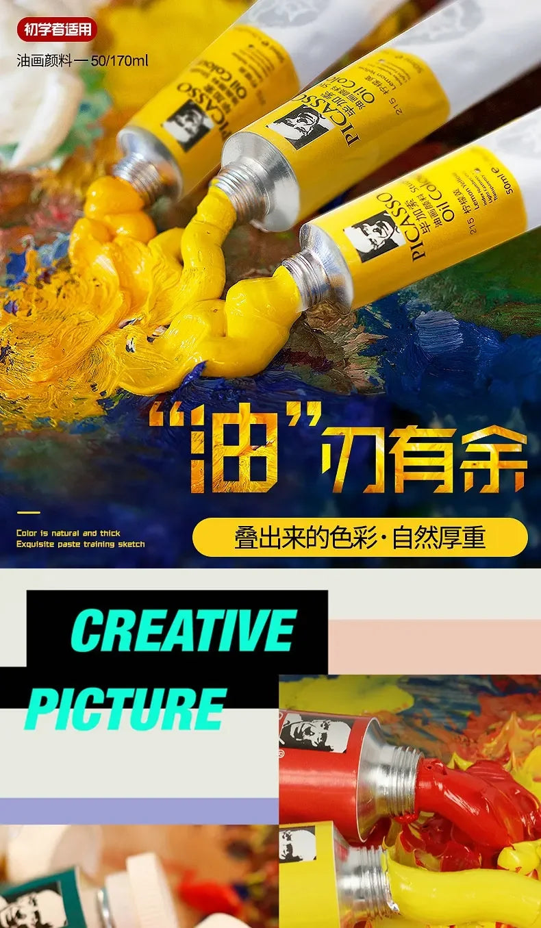 Phoenix 50ml Oil Paint – High Saturation