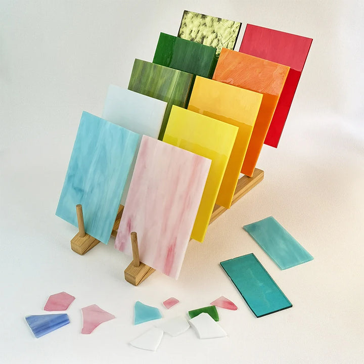 Square Glass Mosaic Tiles 10x10cm