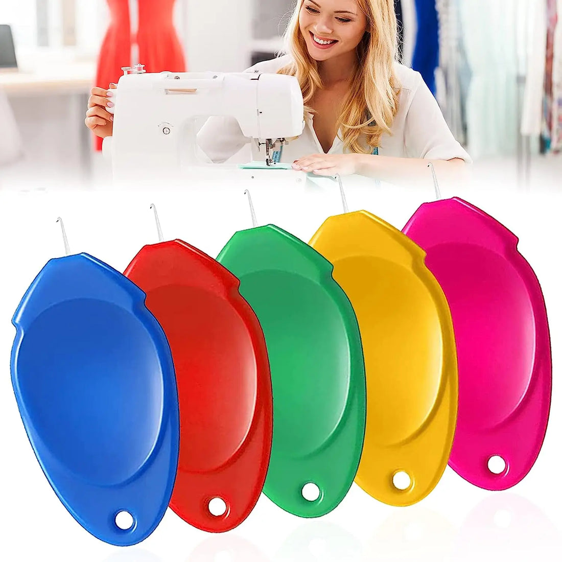 5/10pcs Automatic Needle Threader Sewing Tool