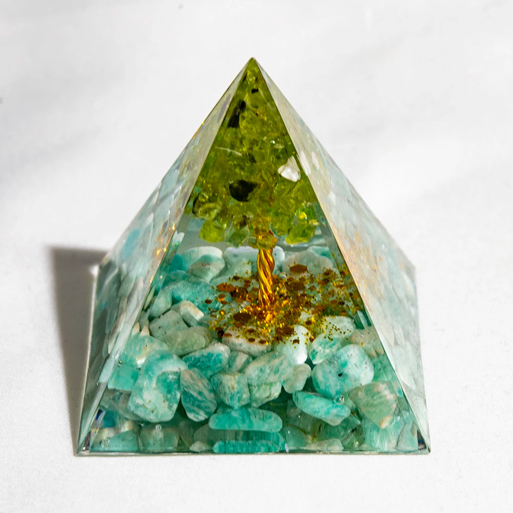 Crystal Energy Pyramid