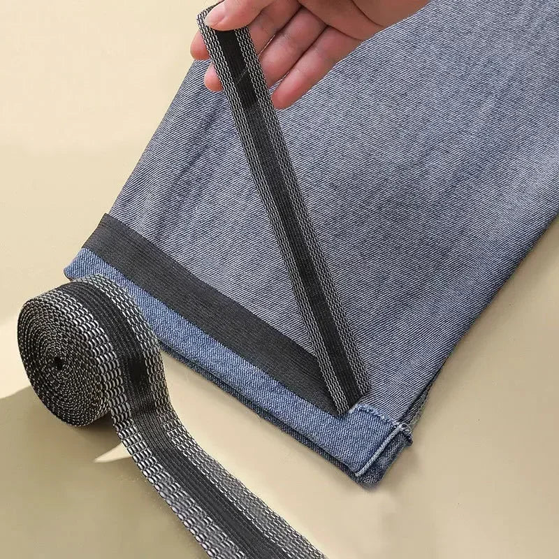 78.74 Inch Self-Adhesive Iron-On Hemming Tape for Pants, Fabric, and DIY Sewing