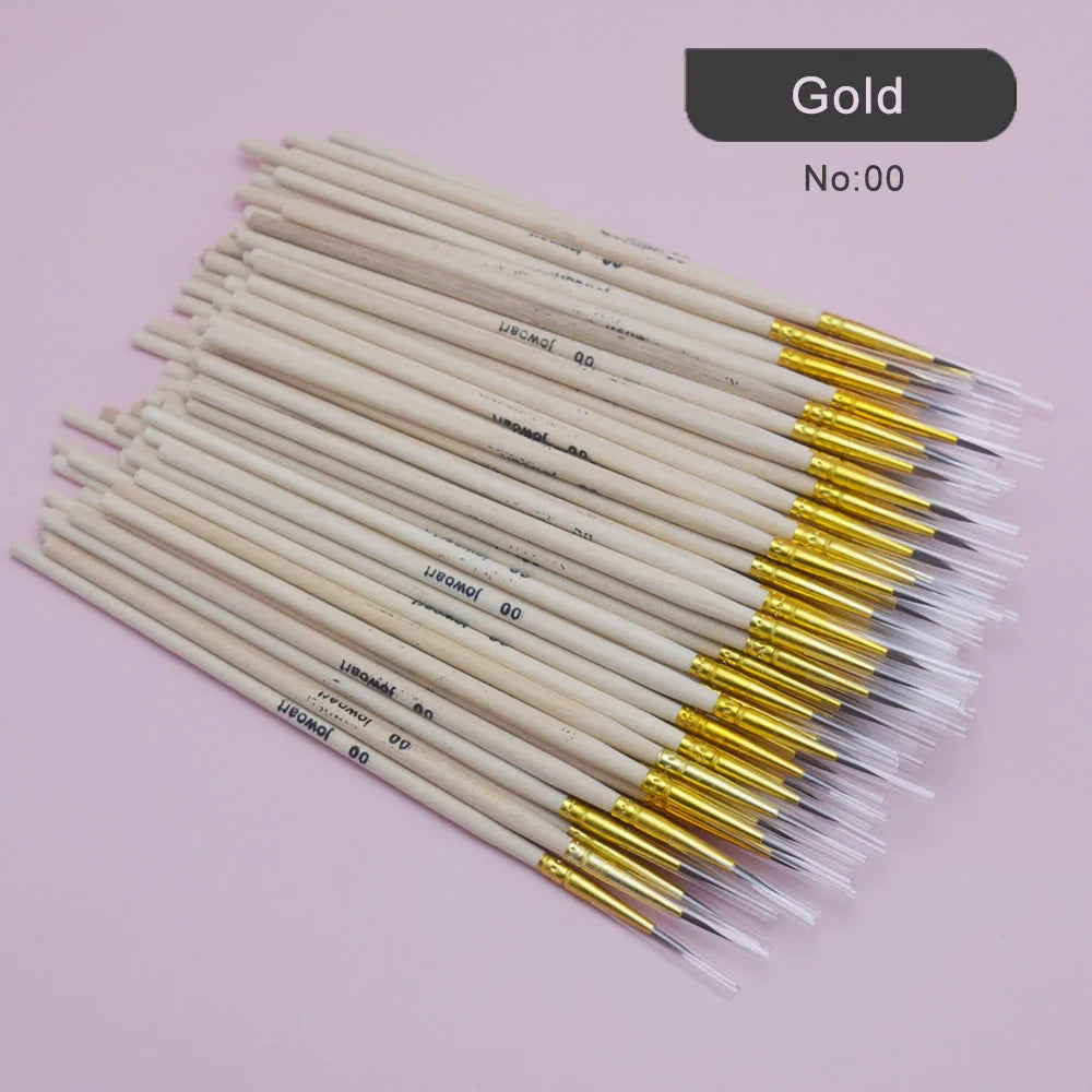 100pcs Fine Hand-Painted Hook Line Art Pens