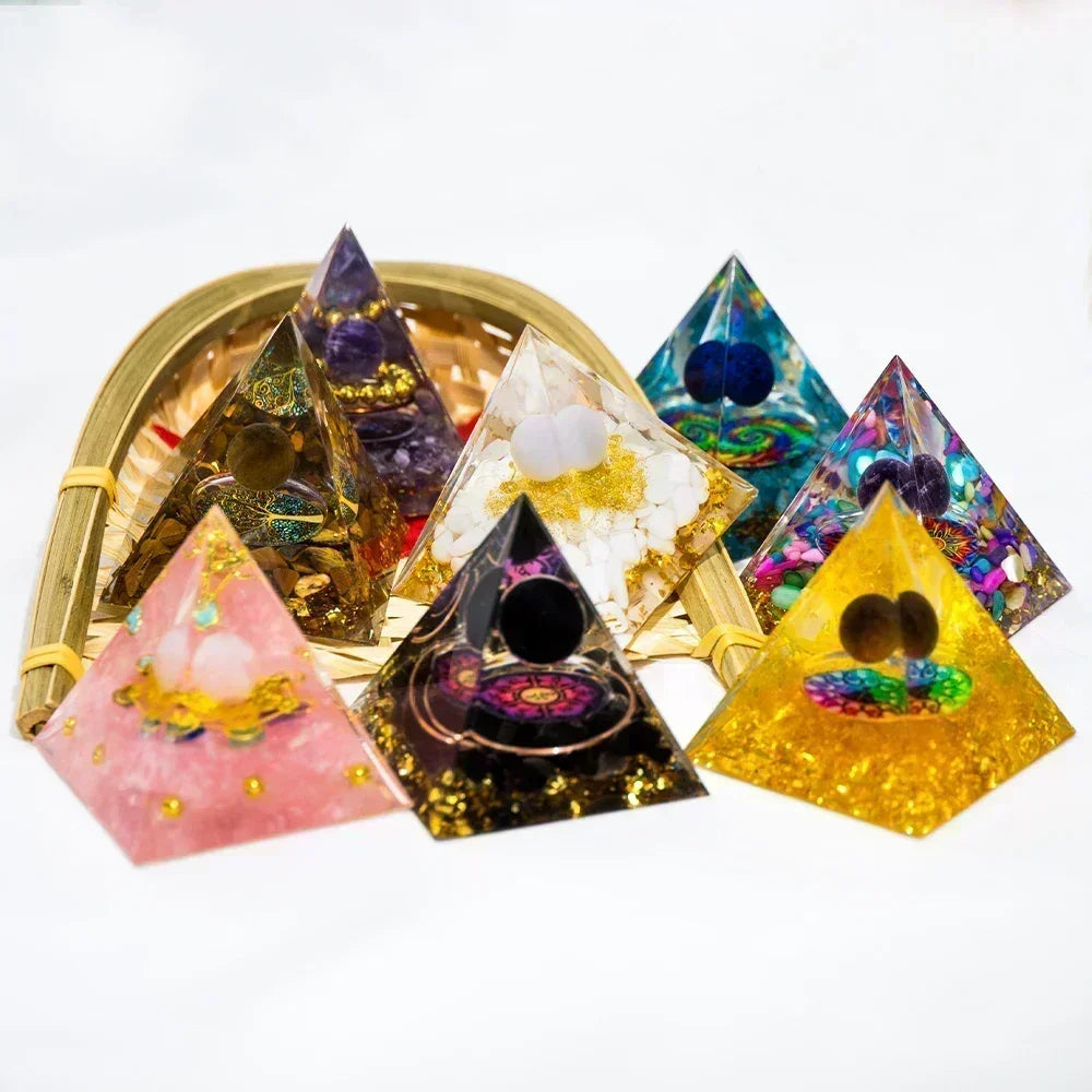 Crystal Energy Pyramid