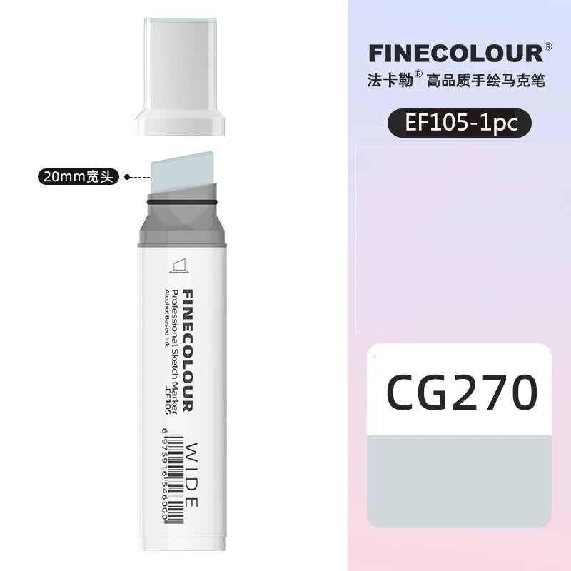 Finecolour 20mm Wide Alcohol Markers