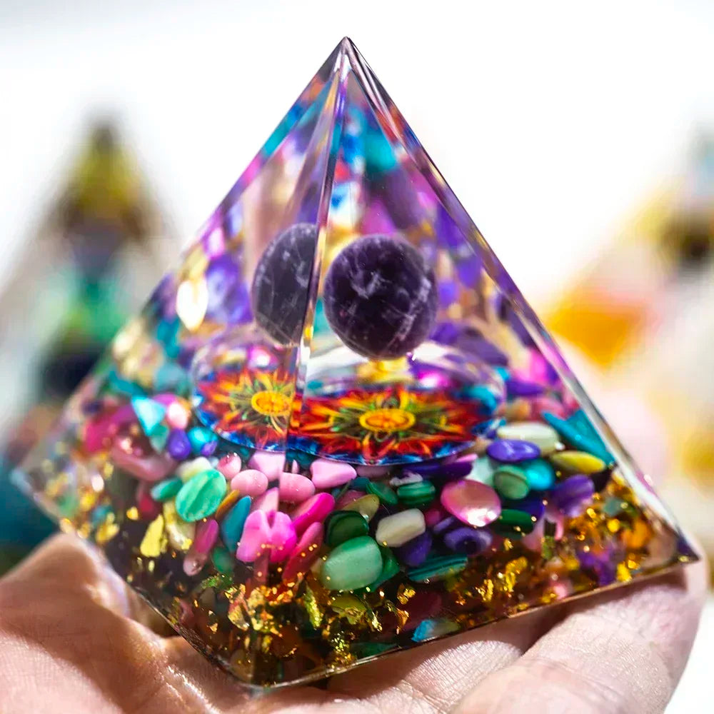 Crystal Energy Pyramid