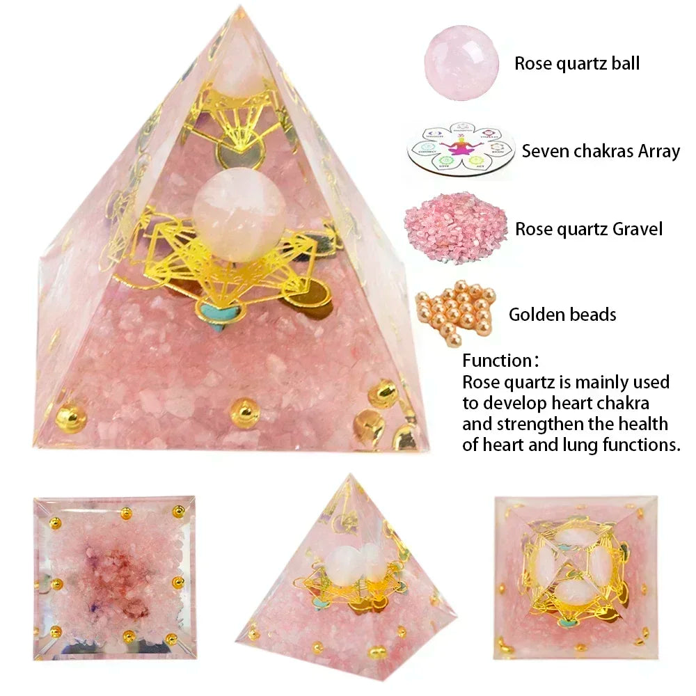 Crystal Energy Pyramid