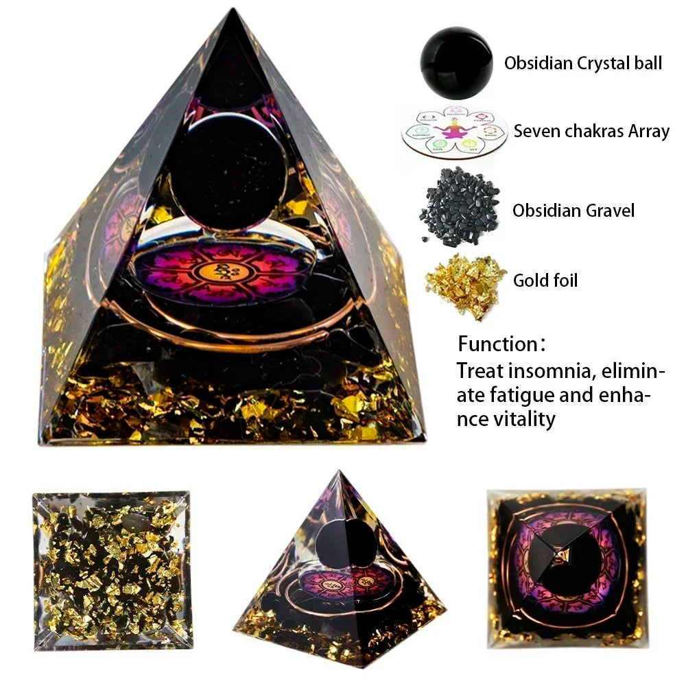 Crystal Energy Pyramid