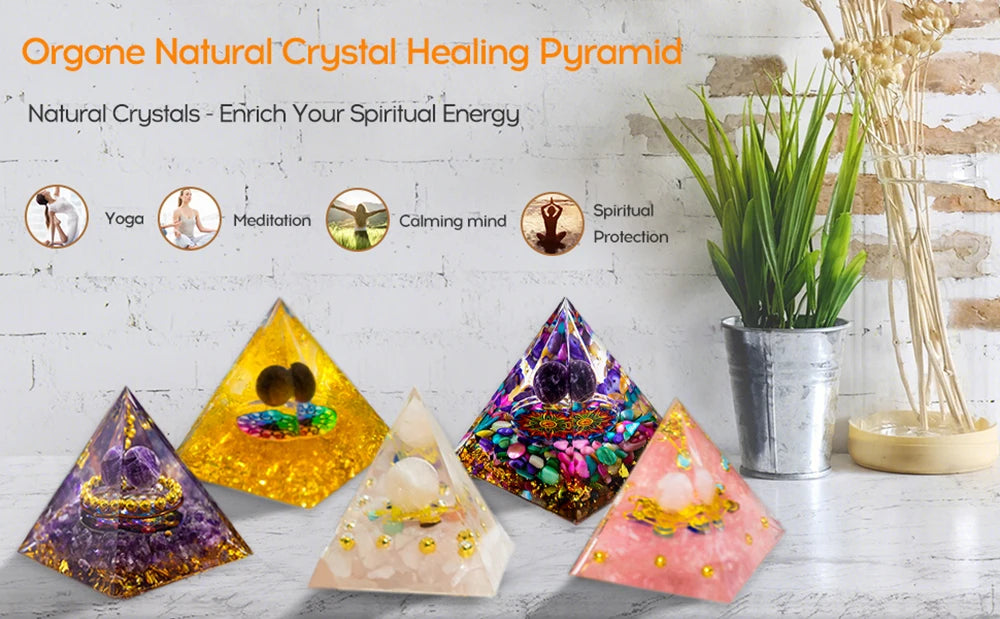Crystal Energy Pyramid