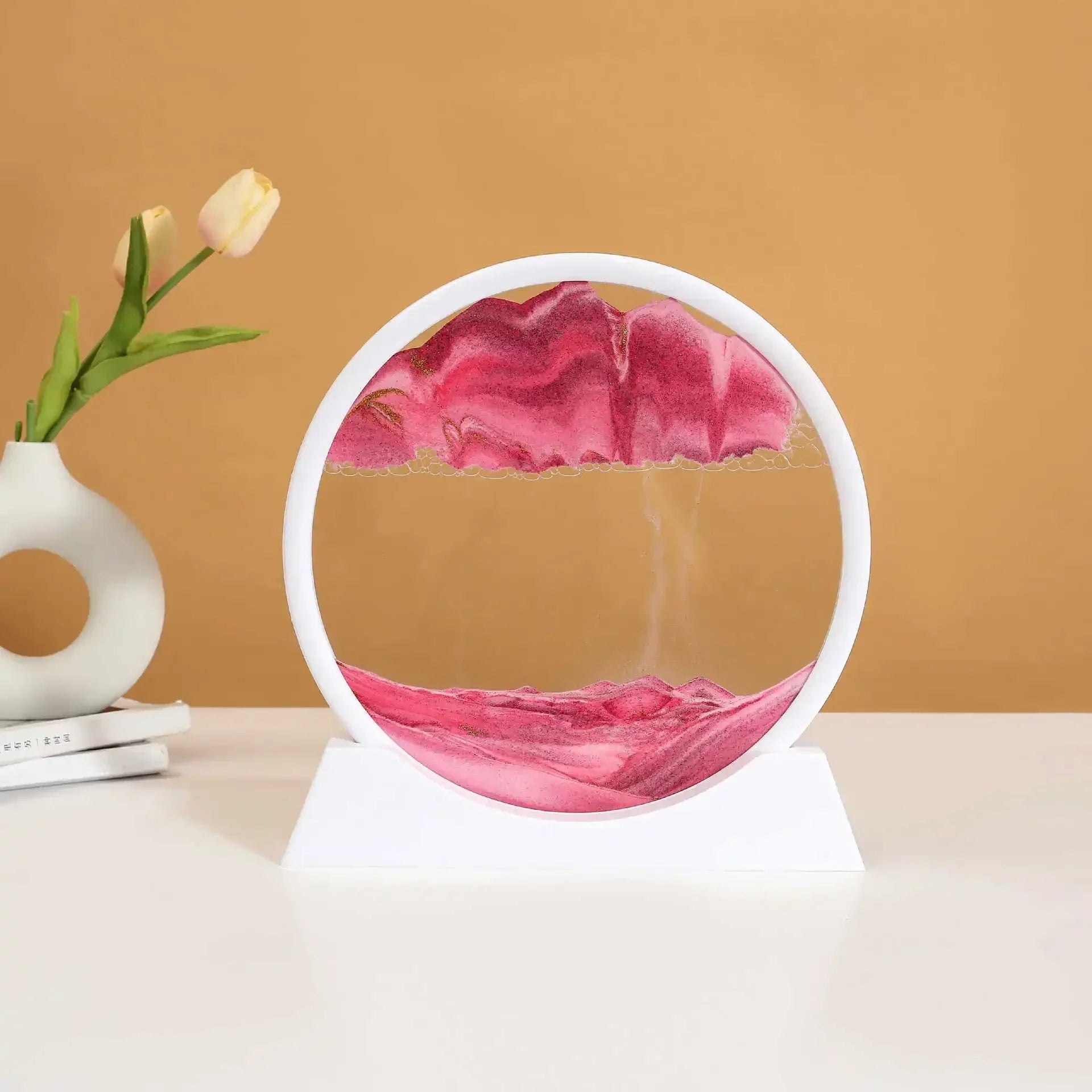 Round Sandscape Moving Sand Art