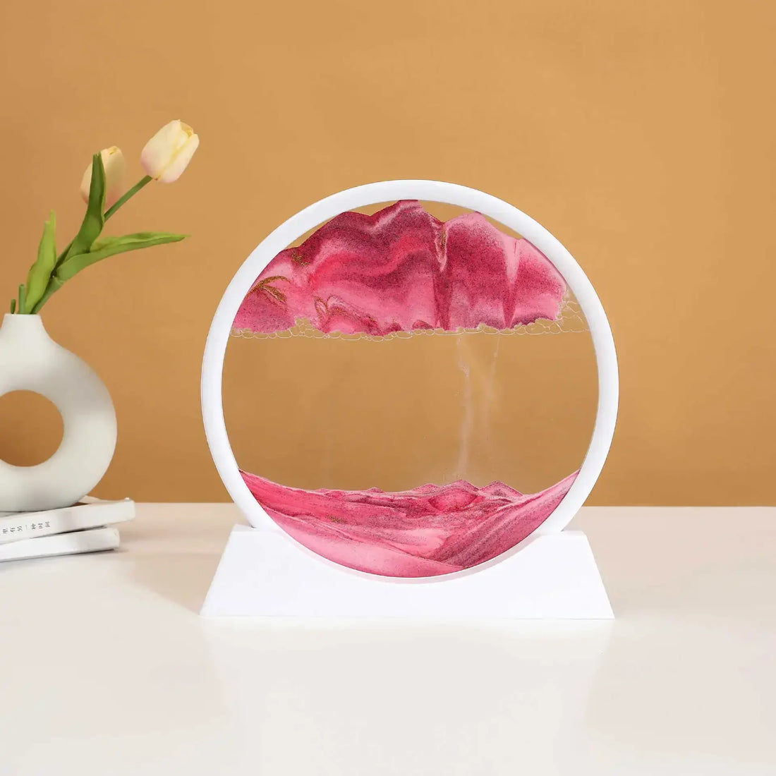Round Sandscape Moving Sand Art