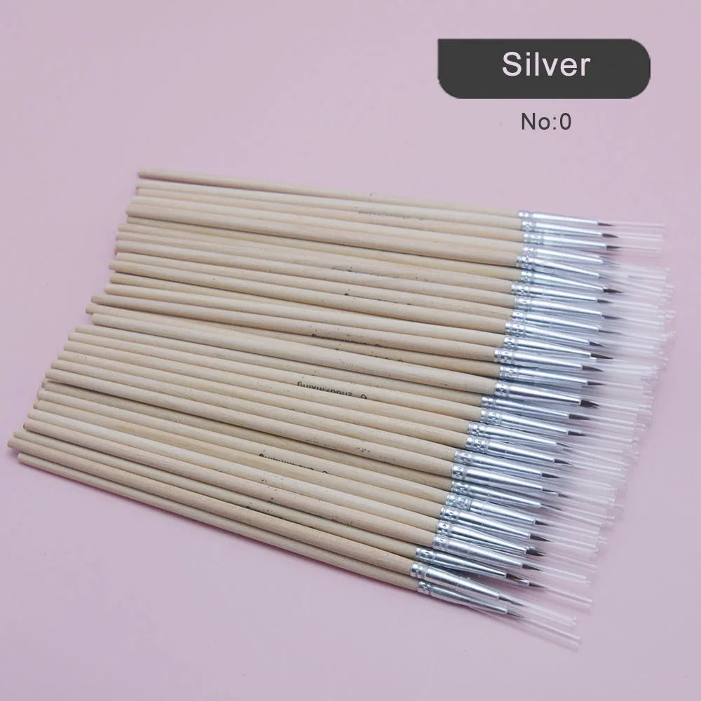 100pcs Fine Hand-Painted Hook Line Art Pens
