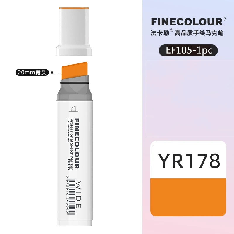 Finecolour 20mm Wide Alcohol Markers