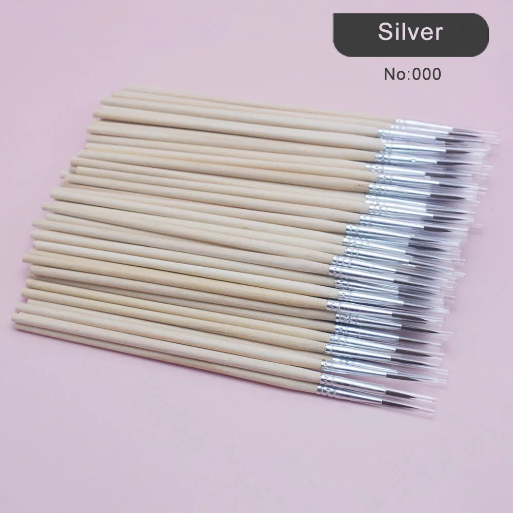 100pcs Fine Hand-Painted Hook Line Art Pens