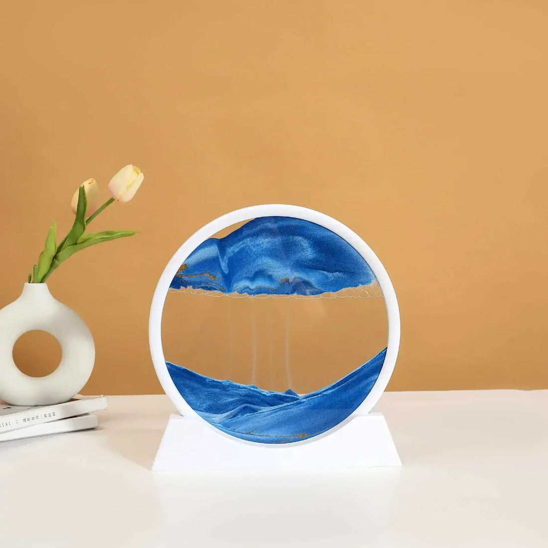 Round Sandscape Moving Sand Art