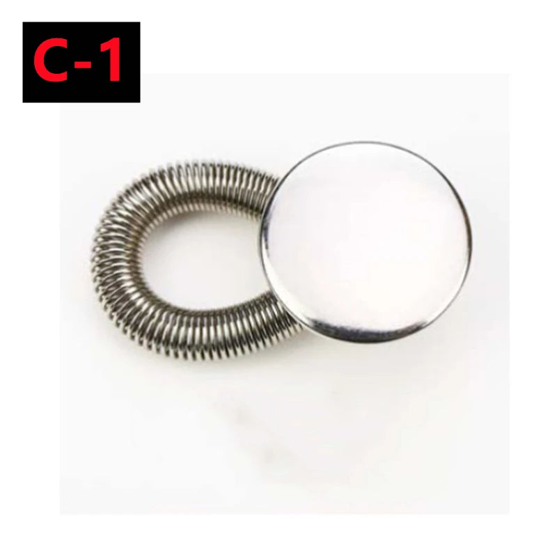 Adjustable Metal Button Extender for Pants & Jeans