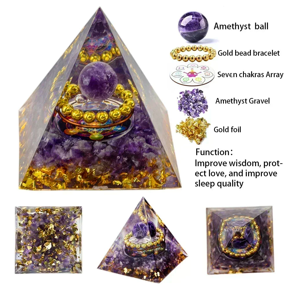Crystal Energy Pyramid