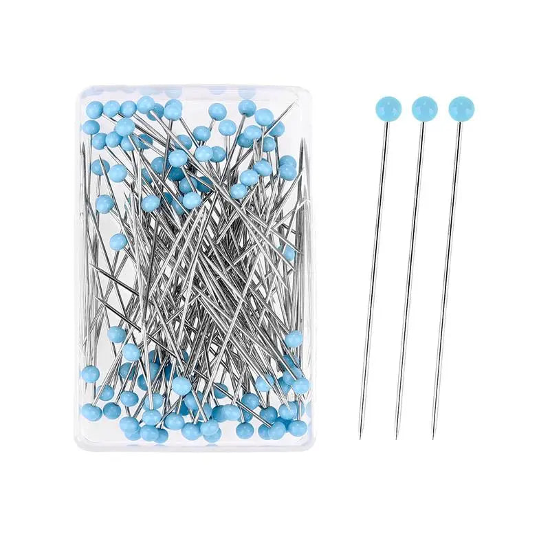 100pcs Glass Head Sewing Pins 38mm