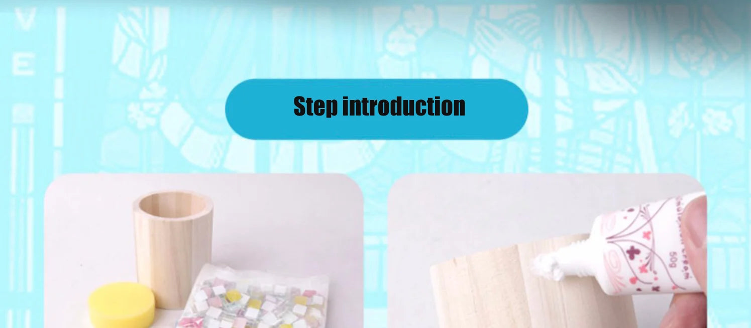 50pcs 1cm Mixed Color Crystal Mosaic Tiles for DIY Crafts, Coasters, and Home Déc