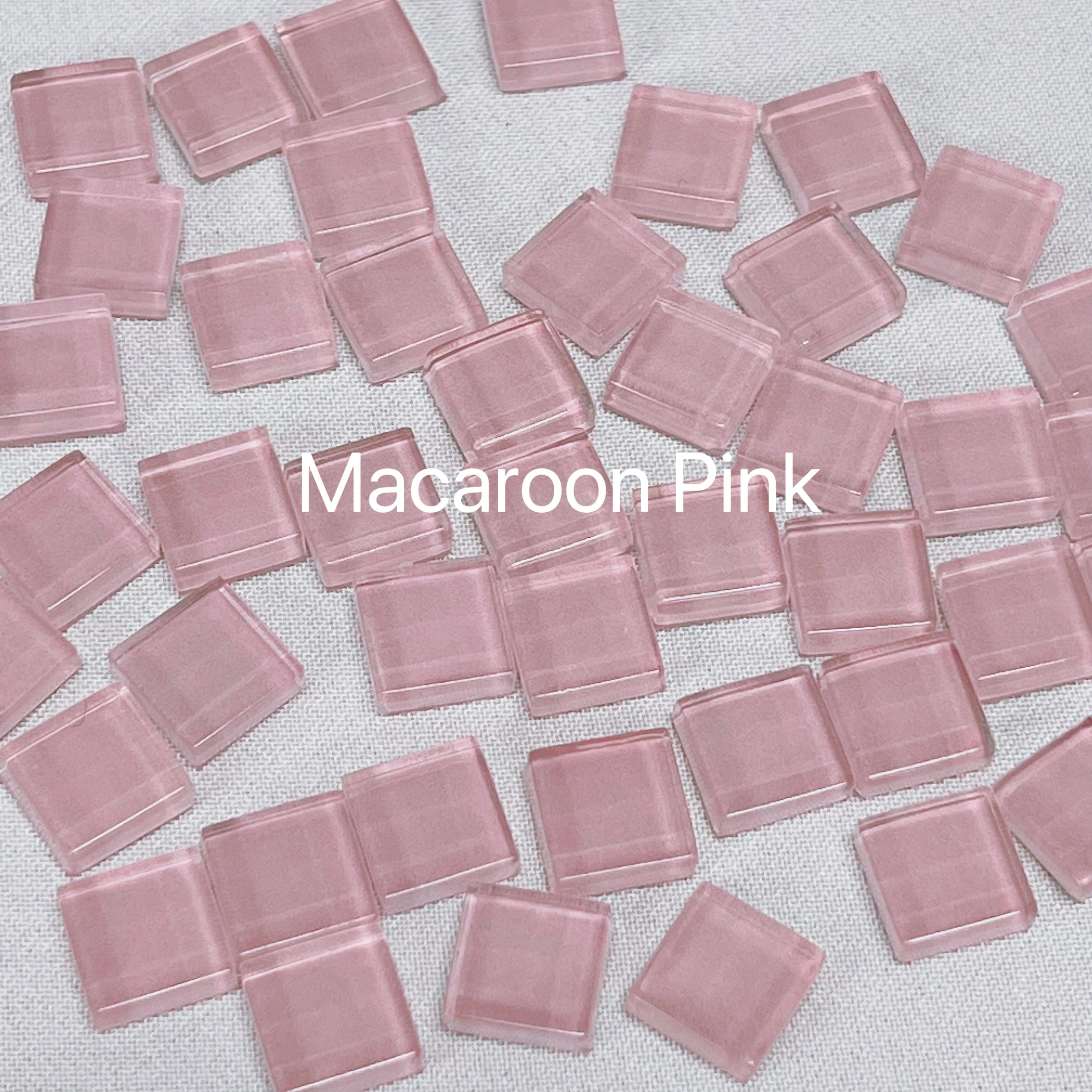 50pcs 1cm Mixed Color Crystal Mosaic Tiles for DIY Crafts, Coasters, and Home Déc