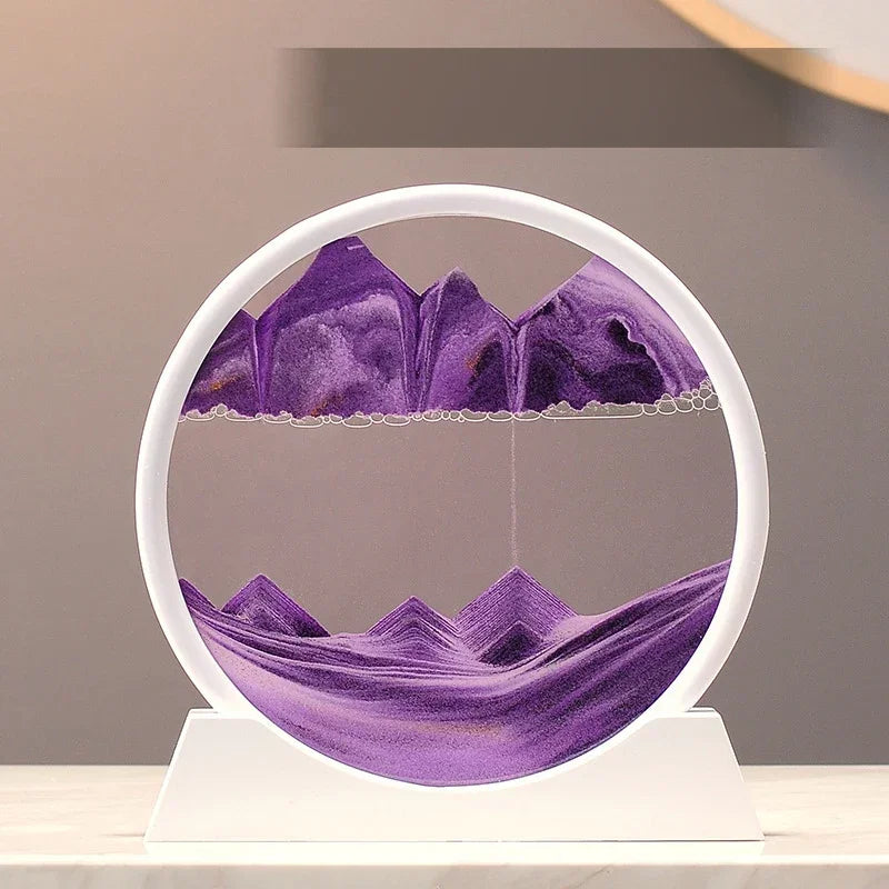 Round Sandscape Moving Sand Art