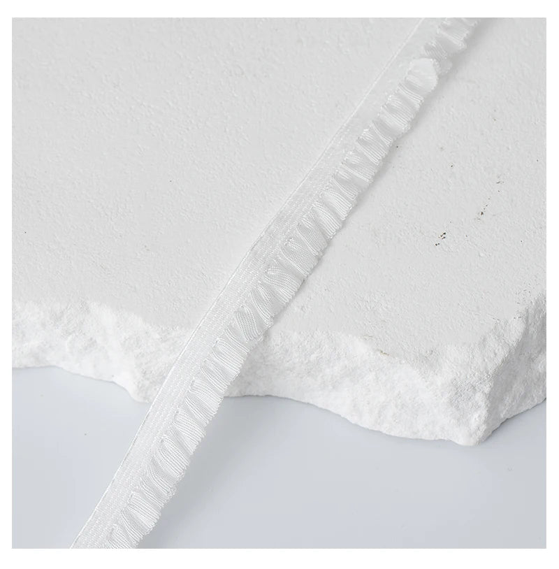5m Elastic Lace Trim Ribbon for Sewing & Crafts