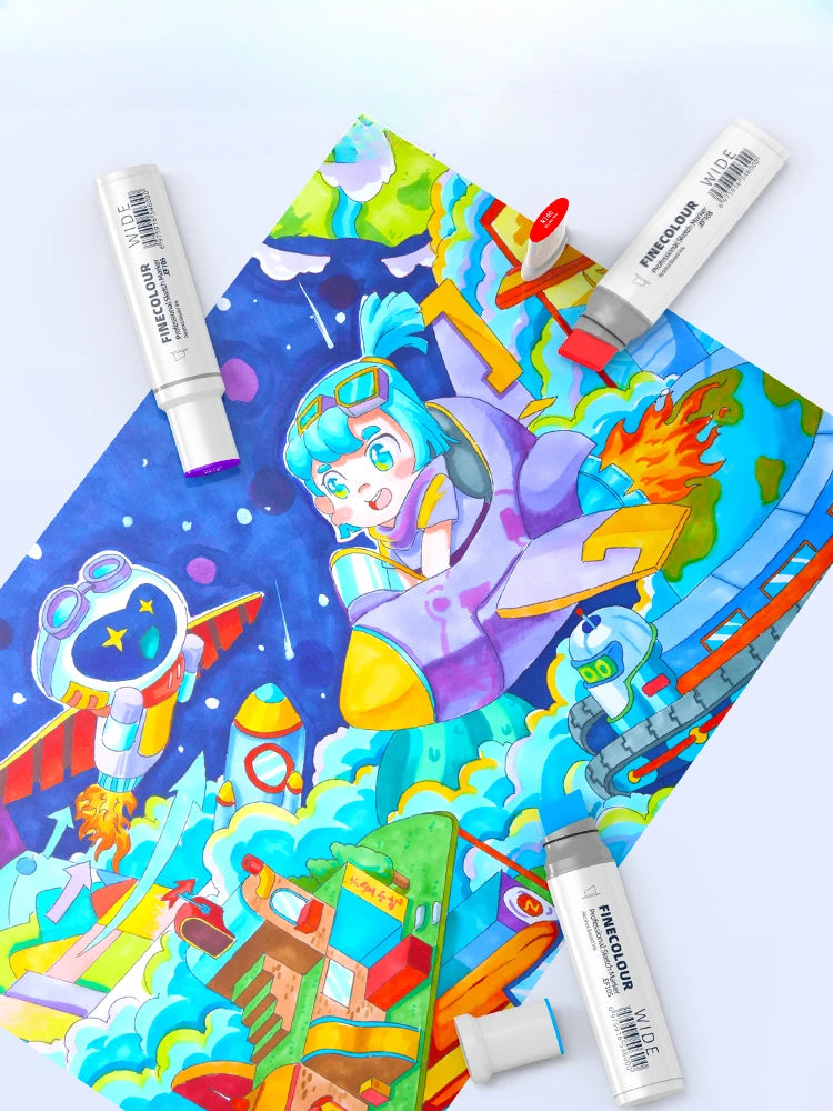 Finecolour 20mm Wide Alcohol Markers