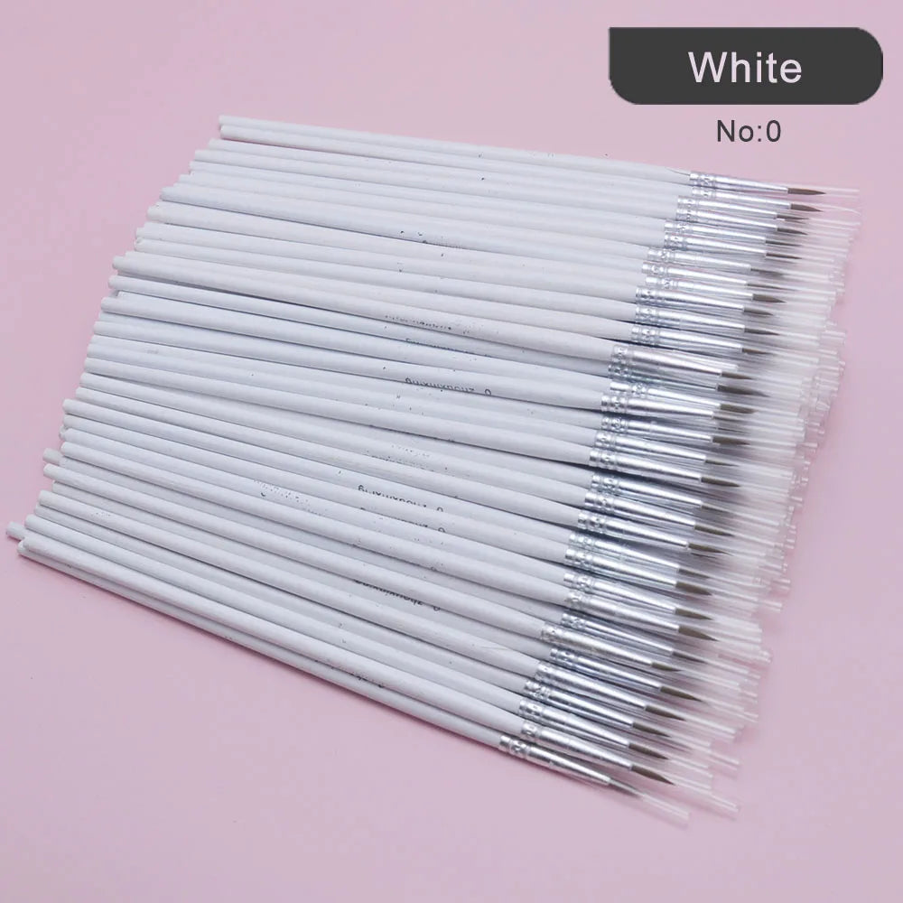 100pcs Fine Hand-Painted Hook Line Art Pens